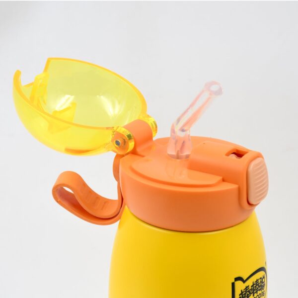 Double walled Stainless Steel Water Bottle & push button Open (400 ML) - Image 4