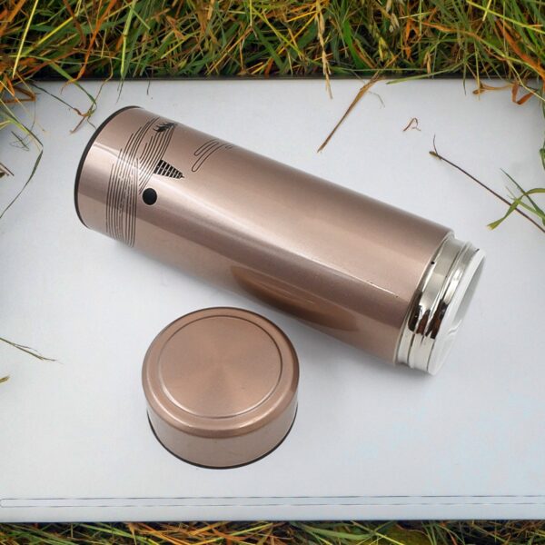 Vacuum Bottle, Double Wall Vacuum Mug, Stainless Steel water Bottle (350 ML Approx) - Image 3