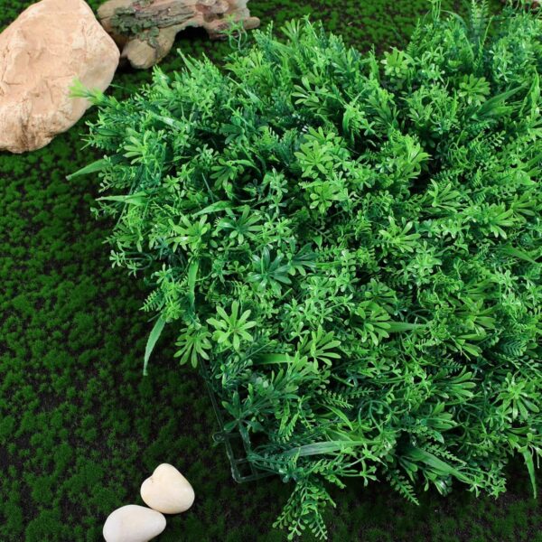 Fish Tank Aquatic Plants Fish Tank Square Artificial Grass Artificial Aquarium (60×40 Cm / Mix Design / 1 Pc) - Image 7
