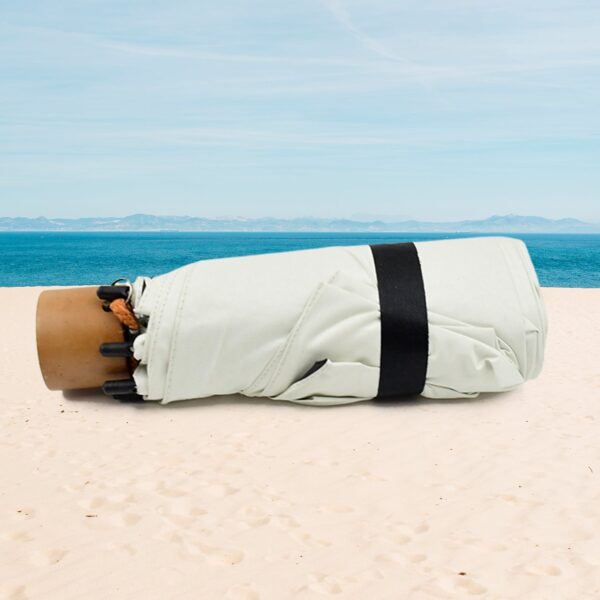 3-Fold Sun & Rain Protective Solid Foldable Umbrella, (1 Pc) - Image 3