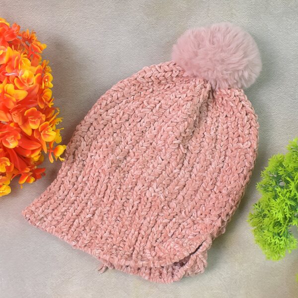 Soft Designing Cap for Girls (1pc) - Image 2