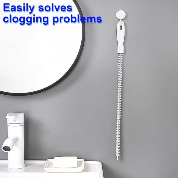 Flexible Sink Cleaning Brush Water Pipe Drain Dredge Tool (48 CM / 1 Pc) - Image 4