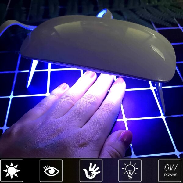 UV LED Lamp Nail Dryer Mini Portable Nail Lamp Professional  (1 Pc) - Image 5