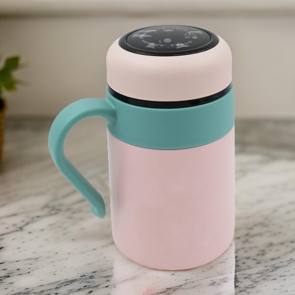 Smart Vacuum Insulated Water Bottle with LED Temperature Display & Gift Color Box (600 ML Approx) - Image 3