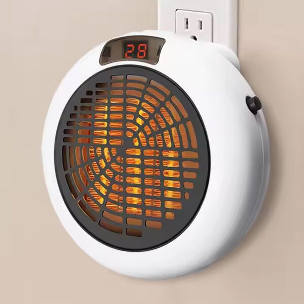 Room Heater LED Screen Portable Wall Heater (900W / 1 Pc / With Remote) - Image 4