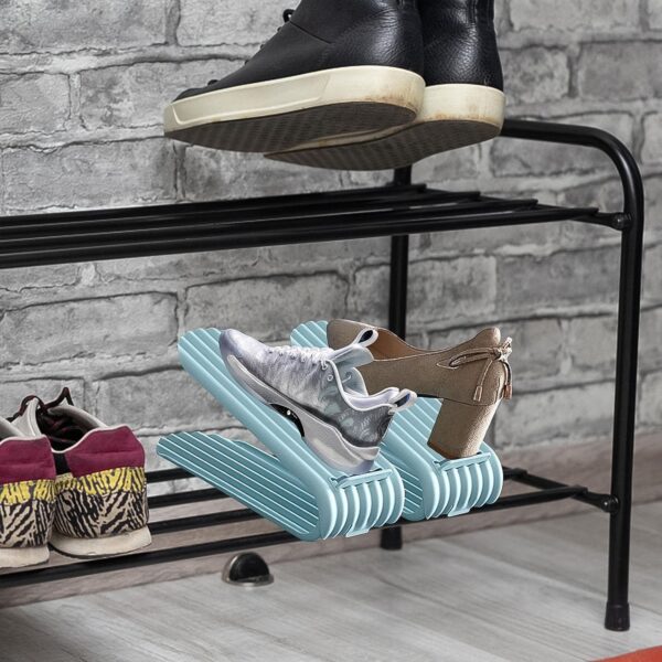 Shoe Storage Shoes Rack Shoe Racks Storage Small Shoe Stand (27×11 Cm / 1 Pc) - Image 4