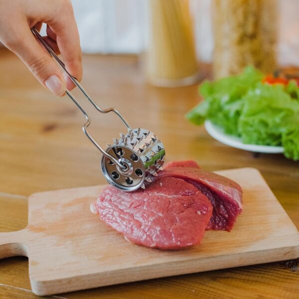Stainless Steel Meat Tenderiser | Kitchen Multipurpose Hammer (1 Pc) - Image 5
