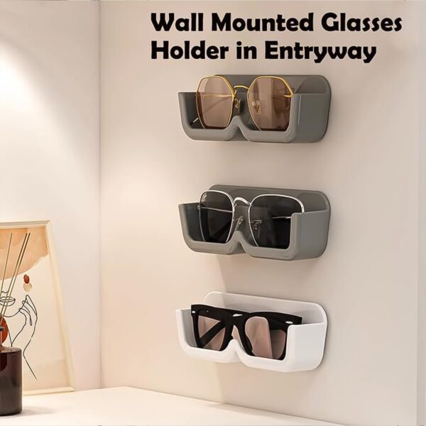 Wall Mounted Sunglasses Holder (4 Pcs Set) - Image 7