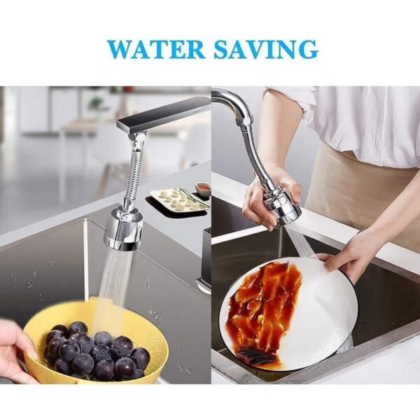 Stainless Steel Water Faucet Sprayer Head (1 Pc / 8 Inch) - Image 5