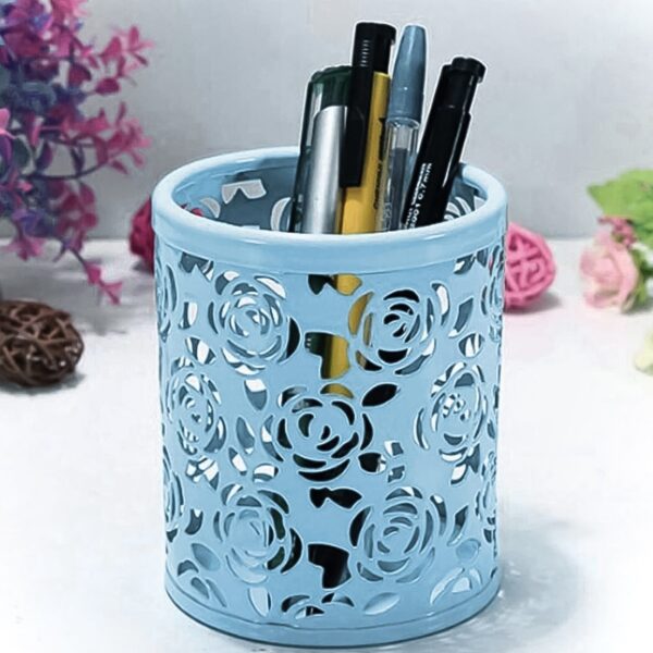 Pen holder Office Desk Metal Mesh Pen Stand (1 Pc) - Image 6