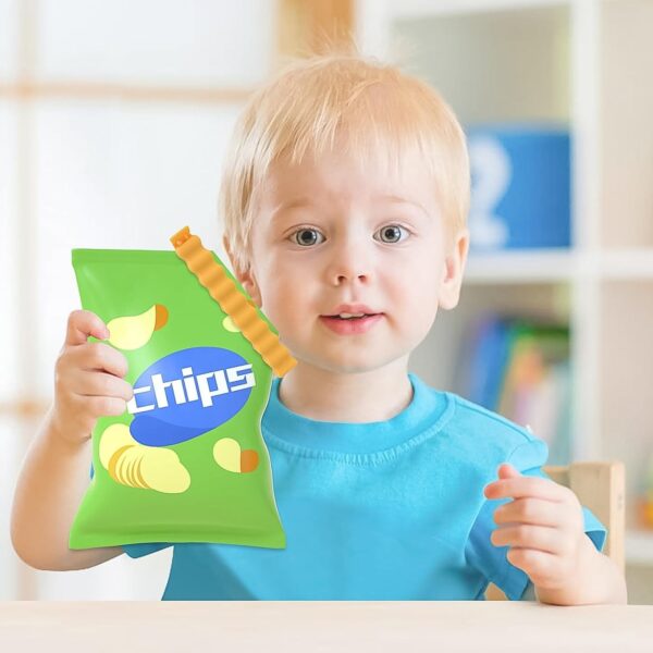 Cute French-Fries-Shaped Bag Clips With in a Magnetic Box (12 Pcs Set) - Image 6