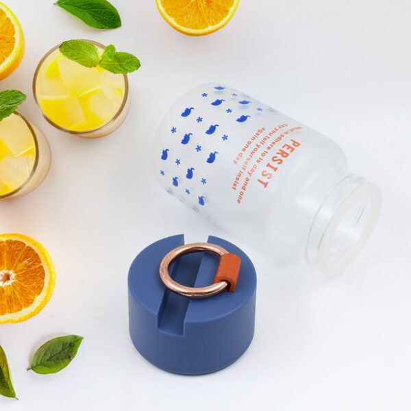Outdoor Sport Glass water bottle (300 ML Approx / Mix Color / Design) - Image 5