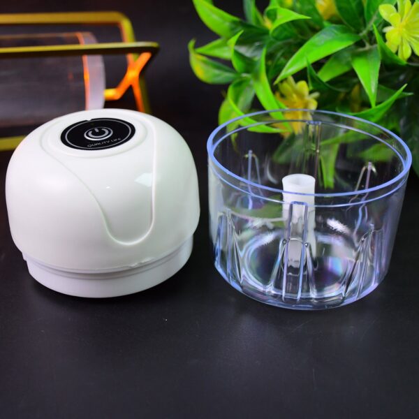 USB Rechargeable Mini Electric Garlic Machine / Chopper (300 Ml / 1 Pc) - Image 4