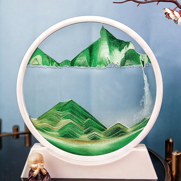 3D Moving Sand Art Picture Decor (1 Pc / Multicolor) - Image 4