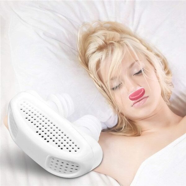 2 in 1 Anti Snoring and Air Purifier Nose Clip Anti Snoring Device (1 Pc / With Plastic Case) - Image 5