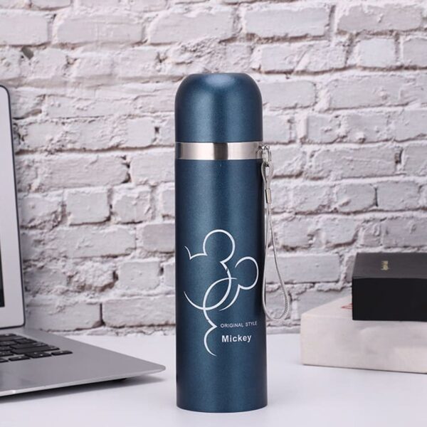 Stainless Steel Thermal mug / Water Bottle, vacuum flask (500 ML / 1 Pc / Mix Color) - Image 3