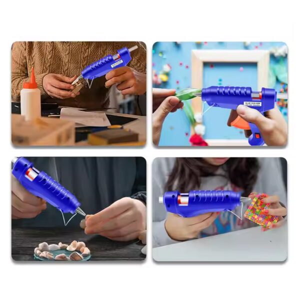 Professional 60 Watt with 2 Pcs Hot Melt Glue Stick & ON / Off Switch (1 Pc) - Image 4