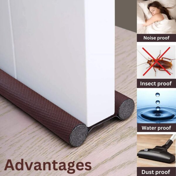 Door Draft Stopper, Twin Draft Stopper / Guard(36 Inch) - Image 5