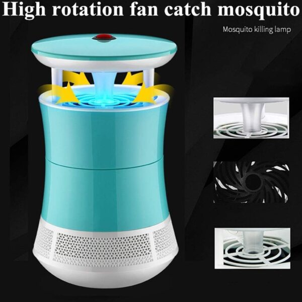 Mosquito Killer Machine, Electronic Indoor Insect Killer Lamp, Bug Bedroom Mute Radiation-free Portable Fly Insect Killer Light For Home & Commercial Use. Mosquito killer lamp. - Image 4