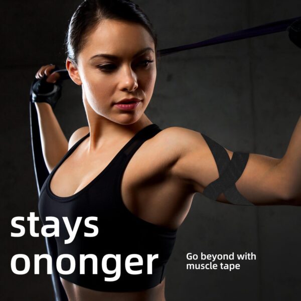 Kinesiology Tape For Physiotherapy Tape For Sports Injury Pain Relief (5 cm X 5m / 1 Pc) - Image 6