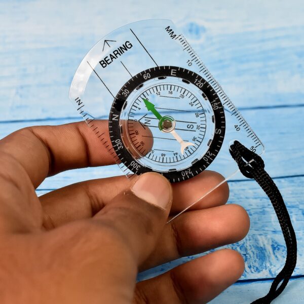 Plastic Compass for Travel Outdoor Compass (1 Pc) - Image 4