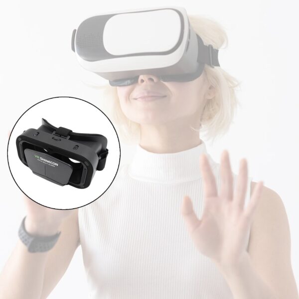 3d VR Headset Compatible with iPhone & Android Virtual Reality VR Goggles For 3D VR Movies Video Games (1 Pc) - Image 5