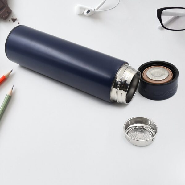 Double Stainless Steel Wall Smart Flask Water Bottle (500 ML) - Image 4