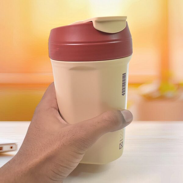 Plastic Coffee Tumbler, Travel Coffee Tumbler, Coffee Cups for Water (1 pc / 600ml) - Image 6