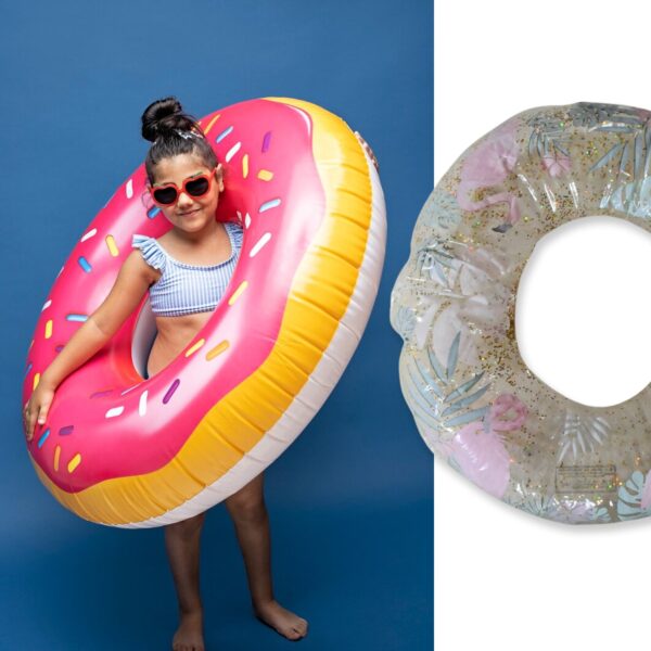 Swim Ring, For Adults, Conveniently Portable, Feathers, Swimming Ring, For Water Play, For Beaches, Swimming, Summer Vacation, Women's, Men's Outdoor Swimming Beach Adults Pool Water Fun Toys (1 Pc) - Image 3