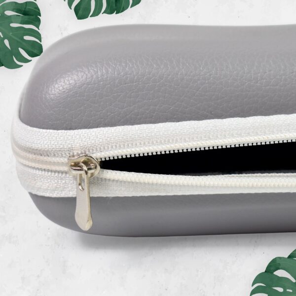 Portable Zipper Eye Glass Sunglasses Hard Case Cover (1 Pc) - Image 4