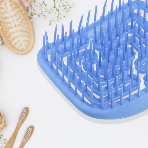Shampoo Brush, Manual Scalp Massager Skeleton Combs (1 Pc) - Image 6