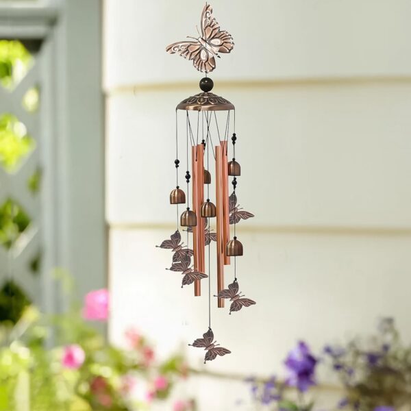 Butterfly Wind Chimes, Wind Chimes Jhumer / Jummer (1 Set) - Image 5