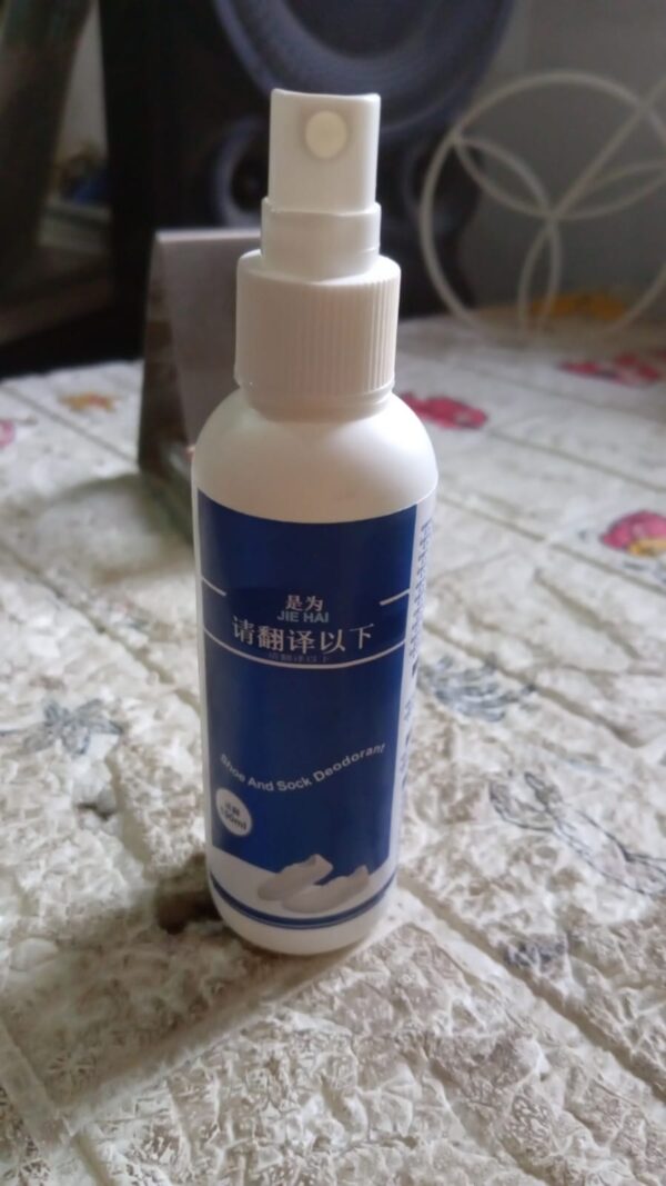Deodorant Spray for Shoes & Socks, Shoe Deodorizer Spray, Shoe Odor Eliminator Spray, Sneaker & Shoe Deodorant, Freshness for Work Shoes, Safety Shoes, Sports Shoes & More (100 ML) - Image 7
