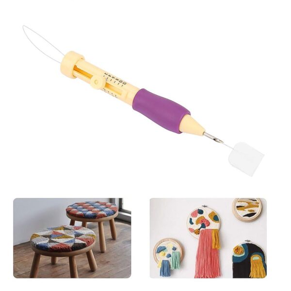 Punch Needle, DIY Craft Punch Needle Set (1 Set) - Image 5