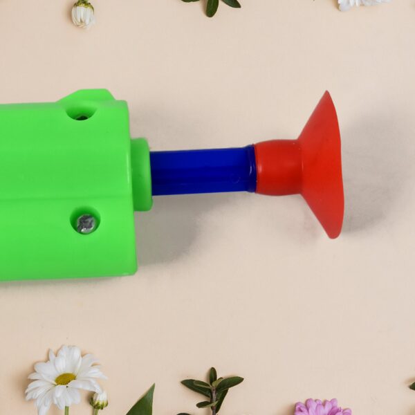 Medium Size Plastic 1 Gun with 5 Soft Suction Dart Bullets (1 Set) - Image 6