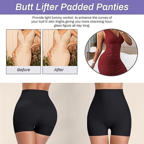 Women's Butt Lifter Padded Underwear, Hip Pads Body Shaper Control Knickers Hip Pad (1 Pc / Large) - Image 6