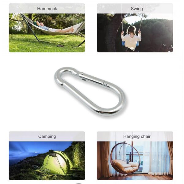 Stainless Steel Snap Hook (8×80 MM / 1 Pc) - Image 6