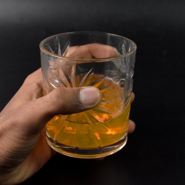 Glass Tumbler Set, Juice Glasses and Transparent Water (6 Pcs Set) - Image 4