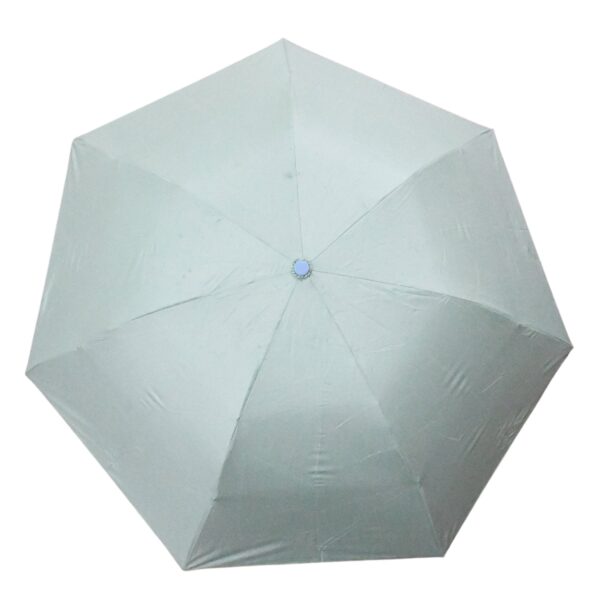 3 Fold Manual Open Umbrella | Windproof, Sunproof & Rainproof with Sturdy Steel Shaft | Easy to Hold & Carry | Umbrella for Women, Men & Kids (1 Pc) - Image 3