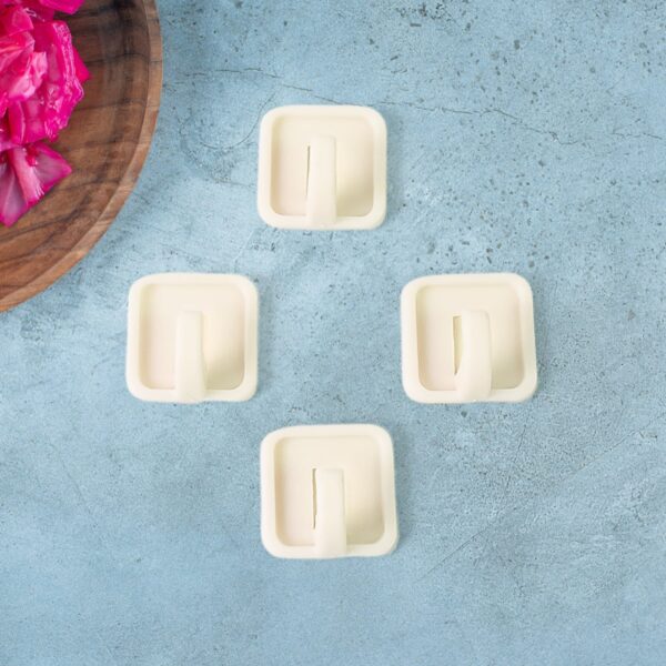 Adhesive Hooks for Wall Hanging Clothes Strong Adhesive Hooks (9 pcs Set) - Image 4