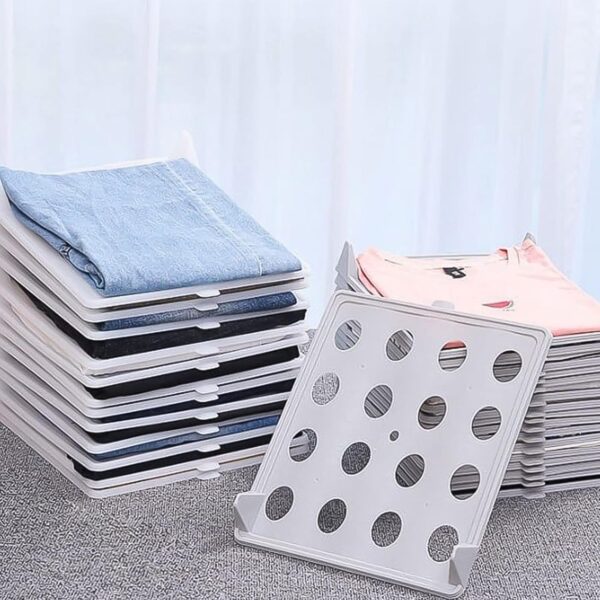 Stackable Shirt Clothes Folding Board (32×26 CM / 1 Pc) - Image 5