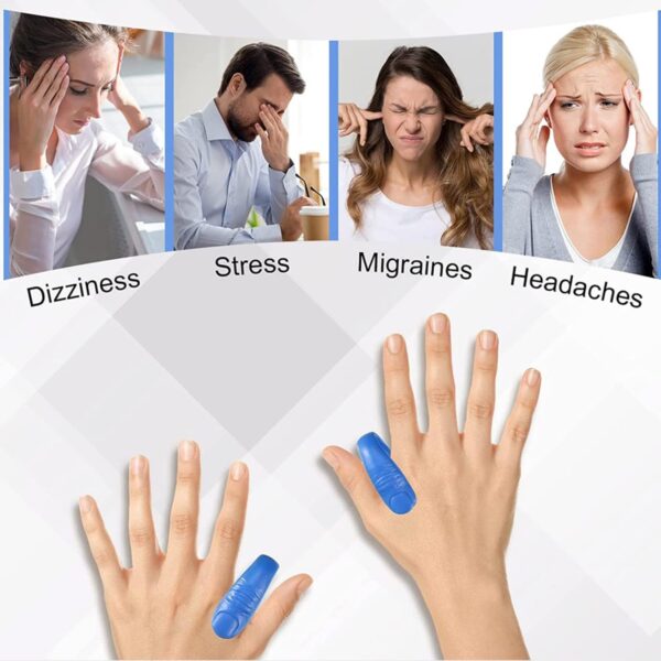 Sugar Control Acupressure Hand Pressure Point Clip Migraine Relief Clip with Magnets (1 Pc) - Image 6