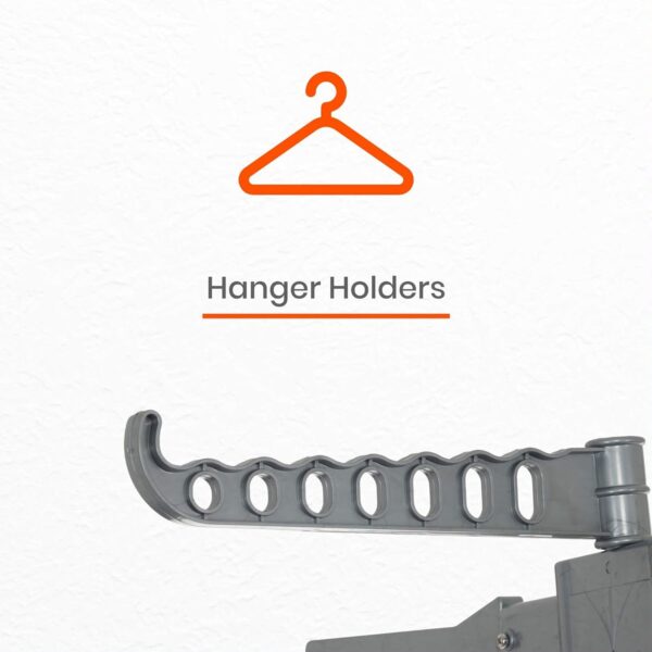 Premium Heavy Duty Stainless Steel 3 Layer Foldable Cloth Drying Stand (1 Set / With Color Box) - Image 7