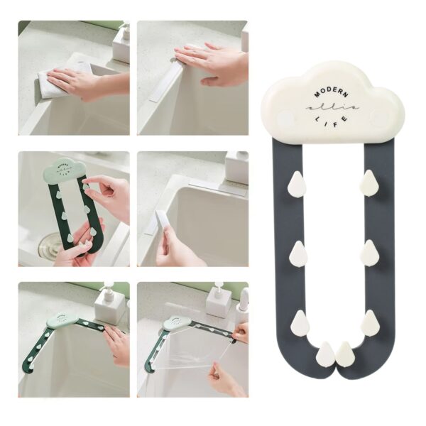 Kitchen Sink Strainer Triangle, Kitchen Sink Filter Triangle Rack (1 Pc) - Image 4