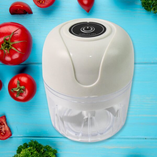 USB Rechargeable Mini Electric Garlic Machine / Chopper (300 Ml / 1 Pc) - Image 6