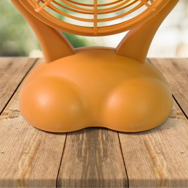 Cartoon Shape Mini Fan USB Powered & Battery Operated (Battery Not Include / 1 Pc) - Image 6
