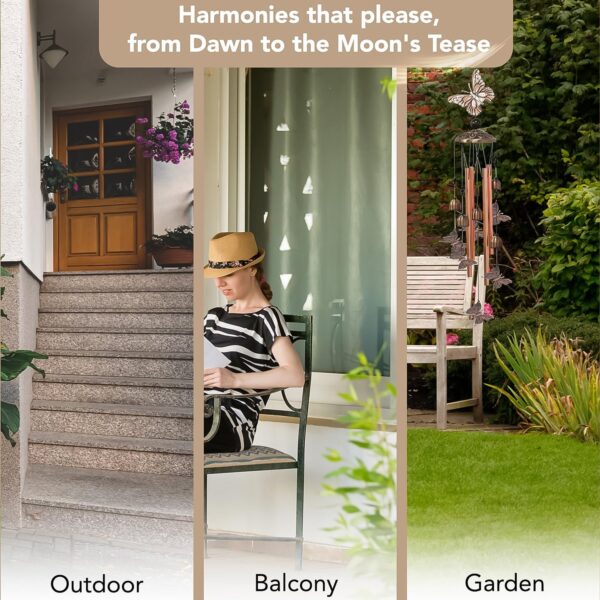Butterfly Wind Chimes, Wind Chimes Jhumer / Jummer (1 Set) - Image 6