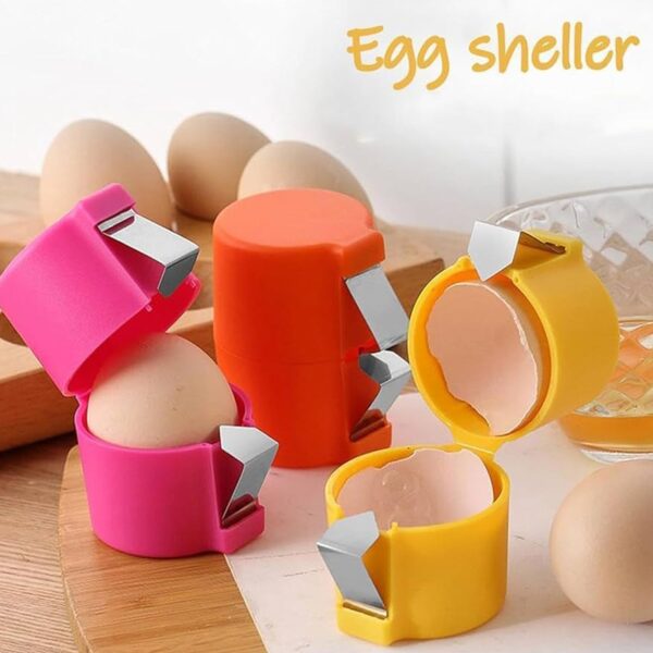 Egg Shell Opener Egg Cracker Tool for Raw Eggs Handheld (1 Pc) - Image 4