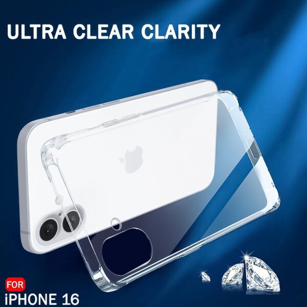 Transparent Hard Case For IPhone 16 Case (1 Pc) - Image 11