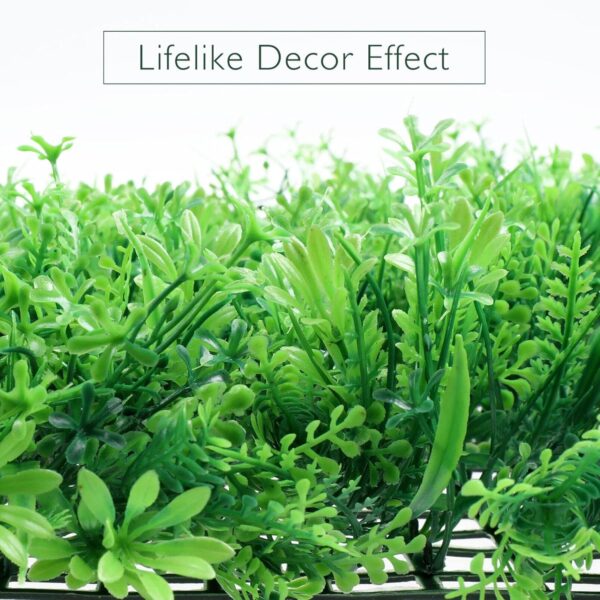 Fish Tank Aquatic Plants Fish Tank Square Artificial Grass Artificial Aquarium (60×40 Cm / Mix Design / 1 Pc) - Image 8